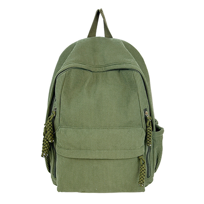 Textured Fabric Everyday Backpack Kalsten