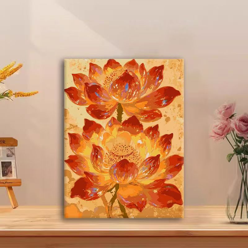 Floral Themed Wall Art Canvas Print Kalsten