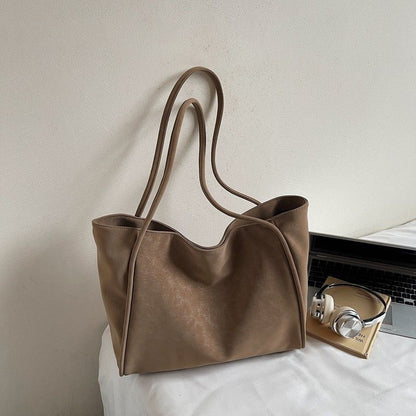 Versatile Textured Shoulder Tote Acalora