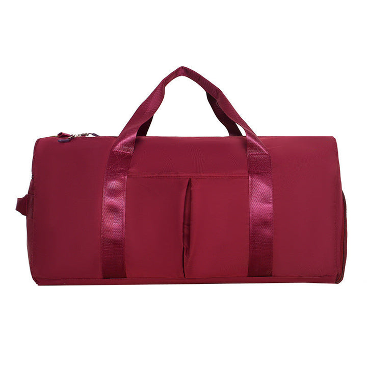Sporty travel bag with practical outer pockets Kalsten