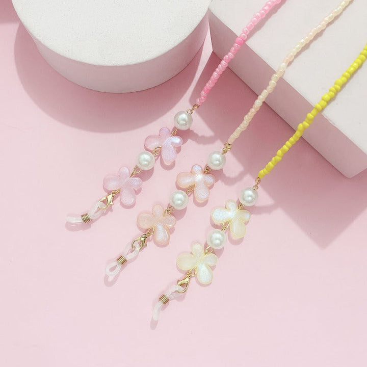Floral Beaded Eyewear Chain Kalsten