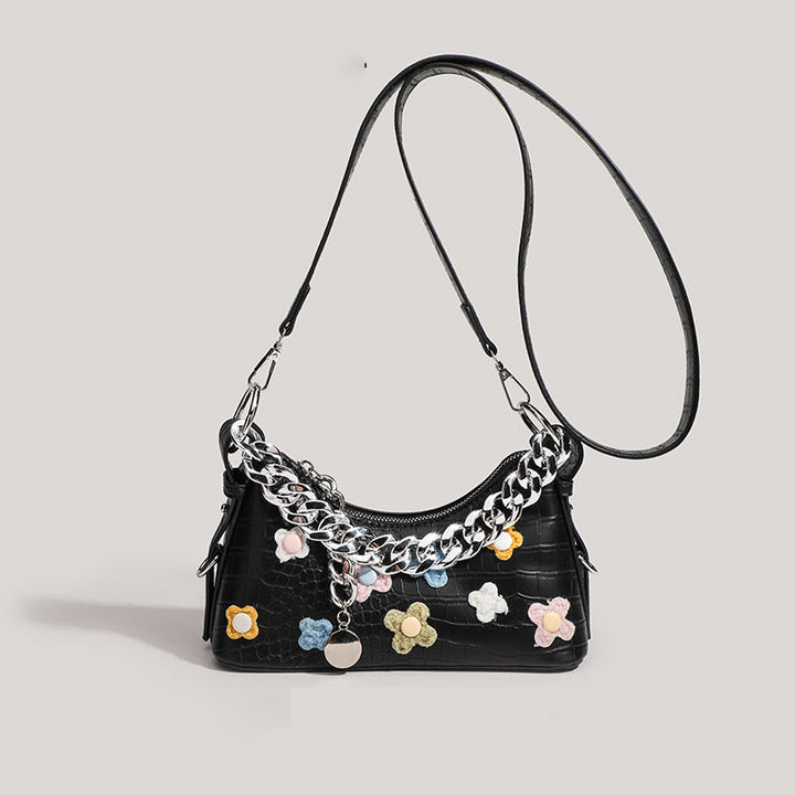 Decorative Chain Strap Handbag Kalsten