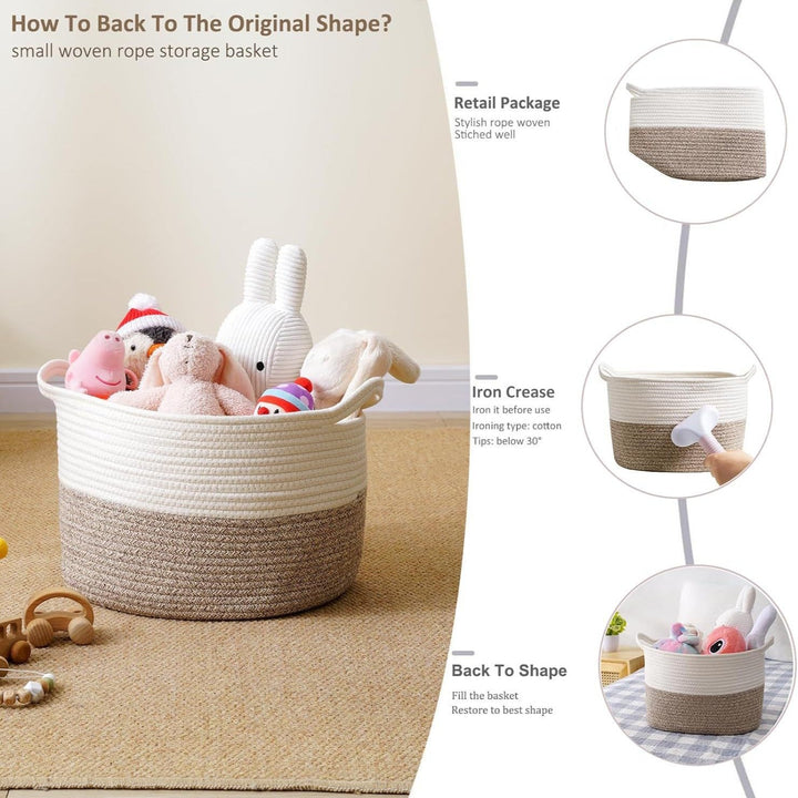 Women's Modern Storage Basket with Woven Design Kalsten