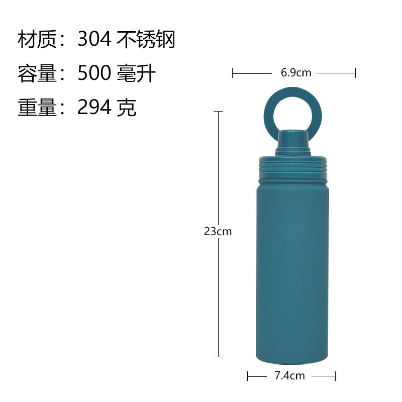 Women's Insulated Water Bottle with Convenient Carry Handle Kalsten
