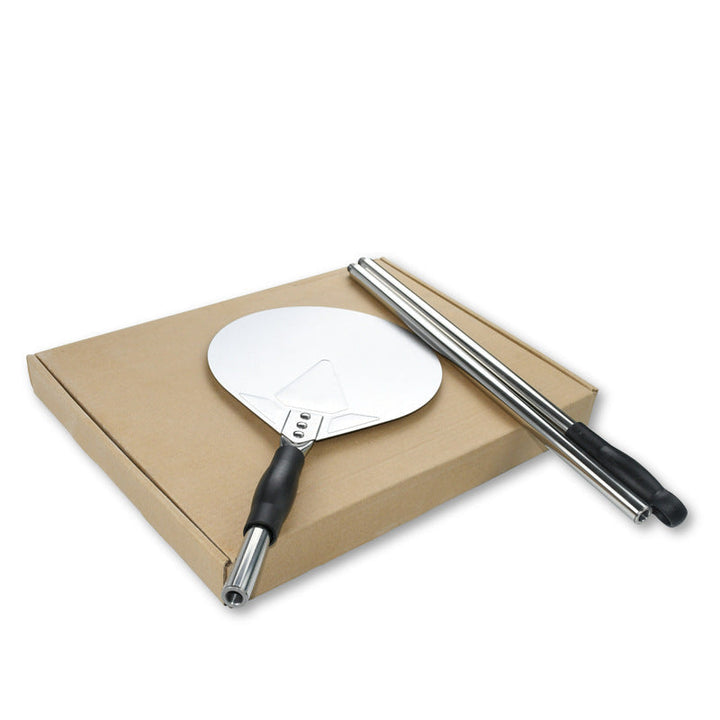 Extendable Stainless Steel Pizza Peel with Telescopic Folding Handle Kalsten