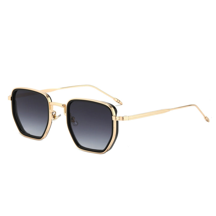 Ladies Square Designer Sunglasses with Stylish Metal Frame Kalsten