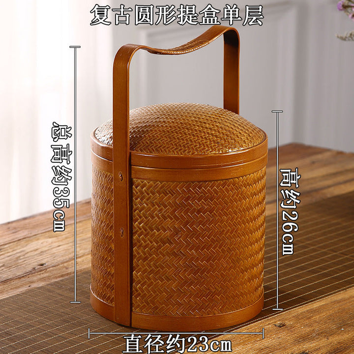 Women Vintage Storage Basket Kalsten