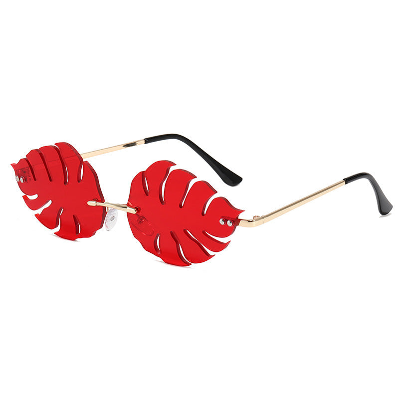 Ladies fashionable sunglasses with striking leaf design Kalsten