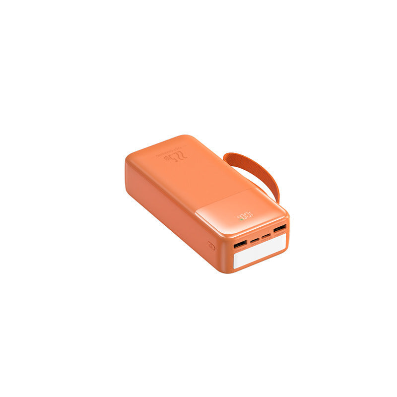 Portable power bank with integrated cable management and fast charging function Kalsten