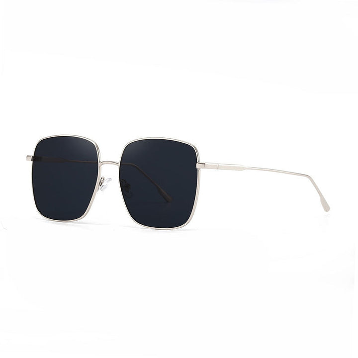 Women's sunglasses with modern square stainless steel frame and polarized lenses Kalsten