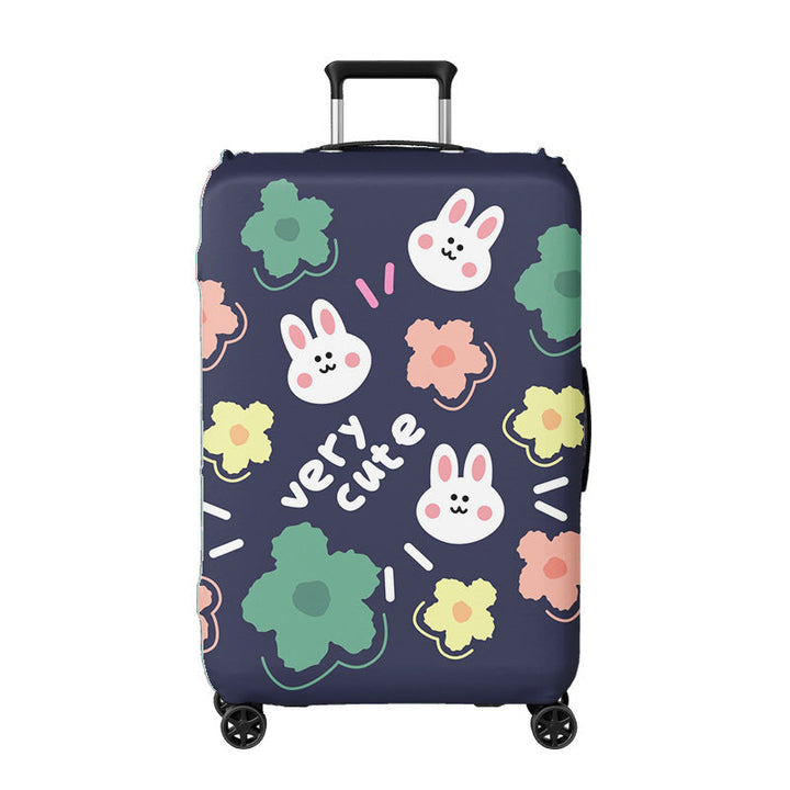 Ladies suitcase cover with creative illustration design Kalsten