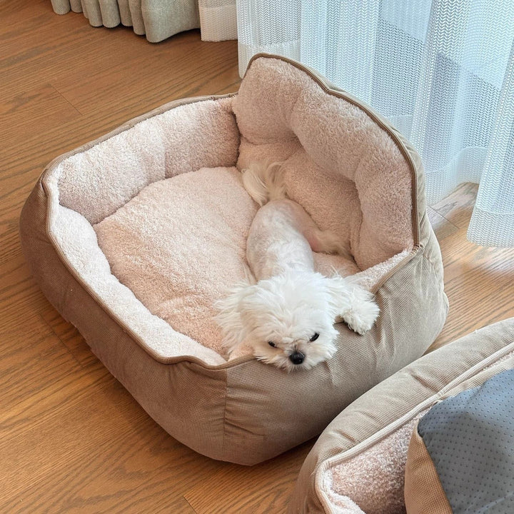 Orthopedic Sherpa Lined Dog Bed