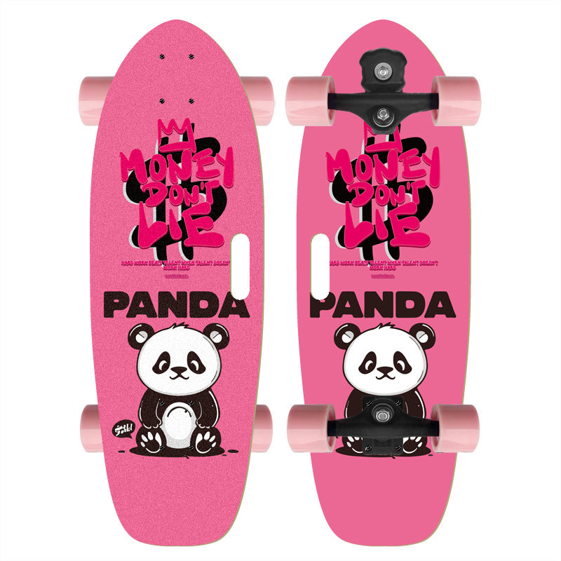 Skateboard with Custom Cartoon Design Kalsten