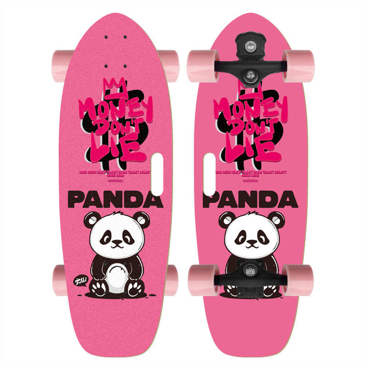 Skateboard with Custom Cartoon Design Kalsten