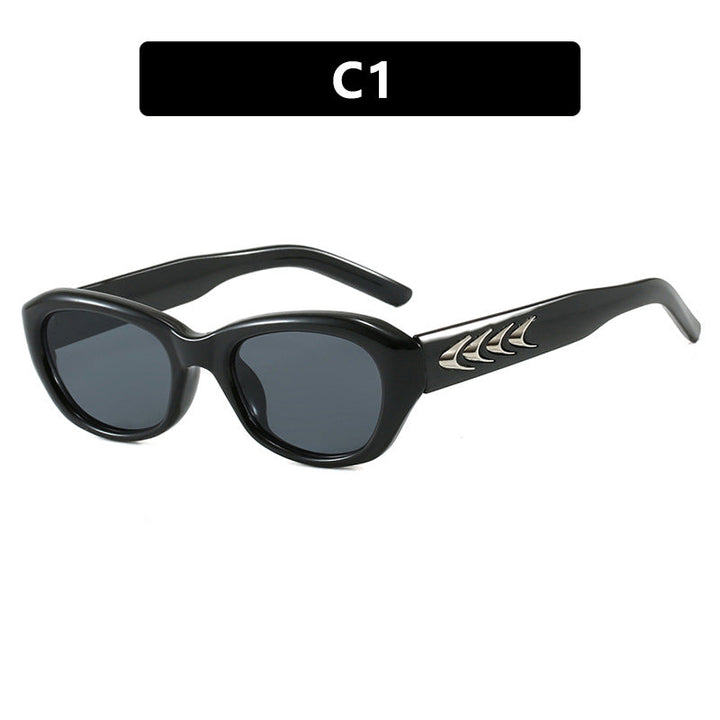 Women's fashionable sunglasses with sculptural accents Kalsten