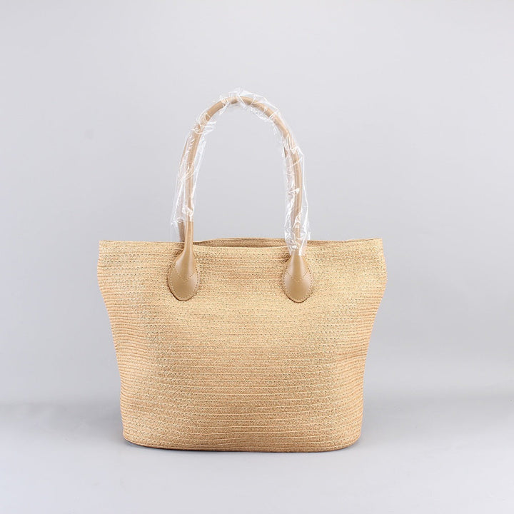 Shopping bag made of eco-friendly natural material with reinforced carrying handles Kalsten
