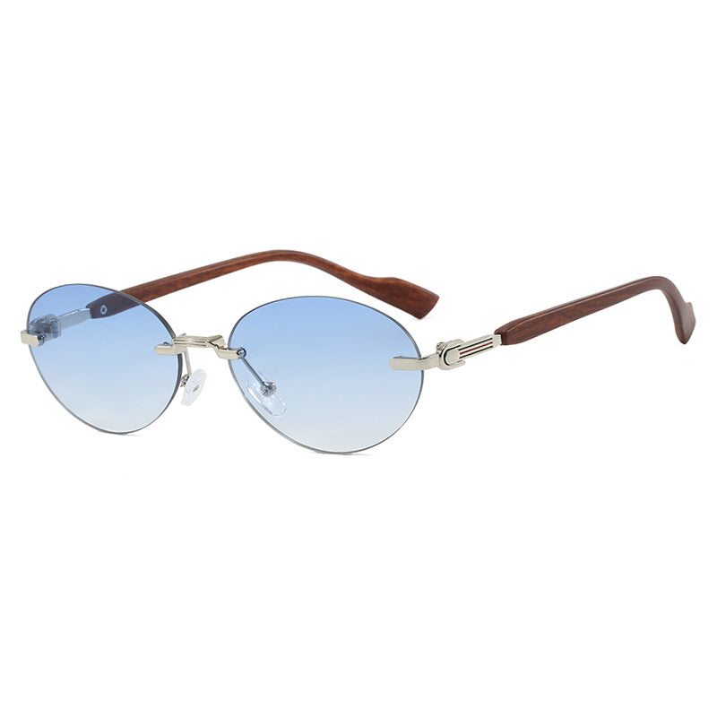 Women's fashionable sunglasses in elegant retro style with high-quality lenses and wooden details Kalsten