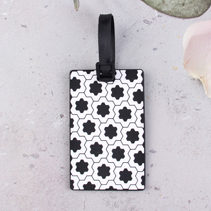 Geometric Pattern Luggage Tag Kalsten