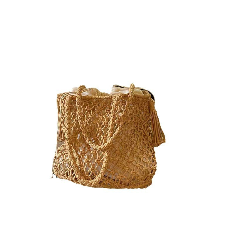 Trendy Macrame Crossbody Bag Kalsten