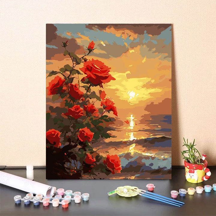 DIY Paint-by-Number Art Kit Kalsten
