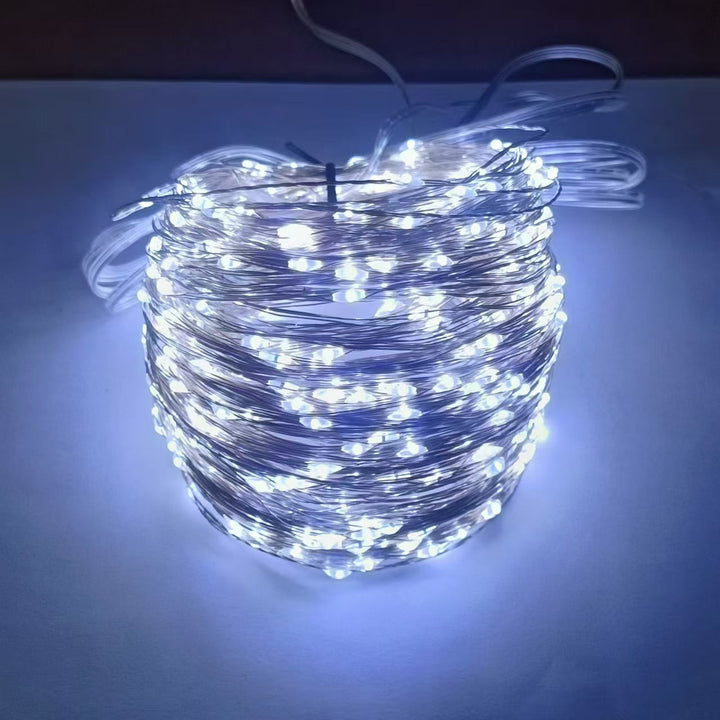 Solar Copper Wire Fairy String Lights With Dual Stake Panels Kalsten
