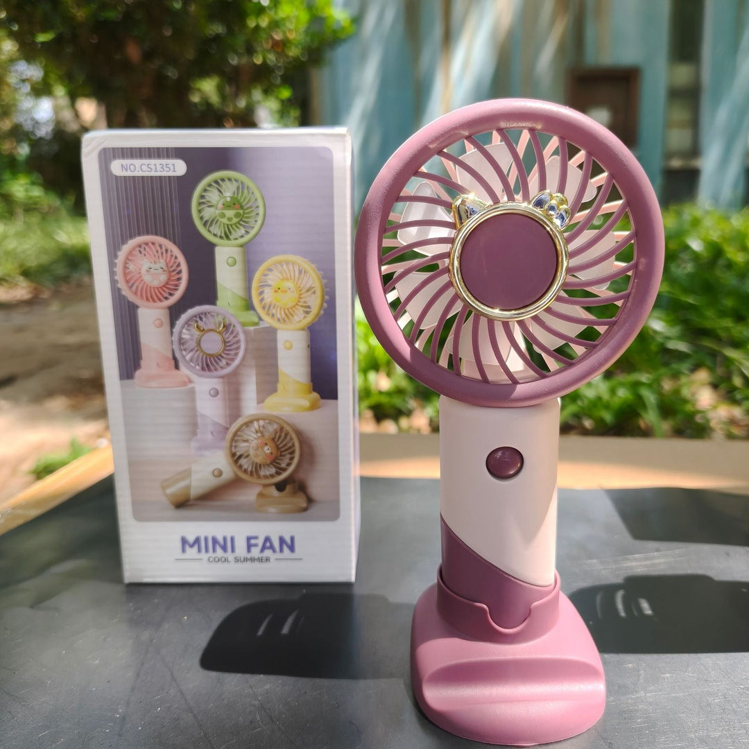 Unisex Portable Mini Fan with Rechargeable Battery Kalsten