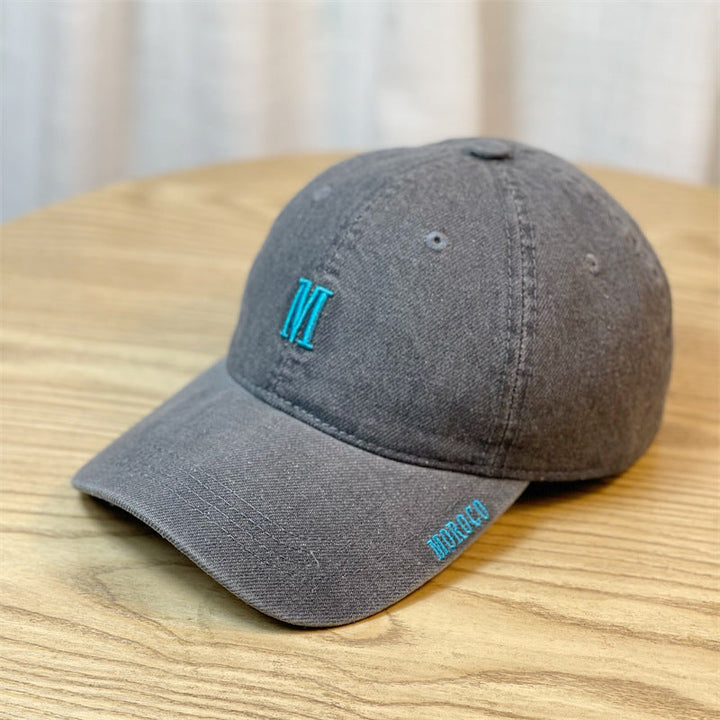 Men's Embroidered Denim Baseball Cap Kalsten