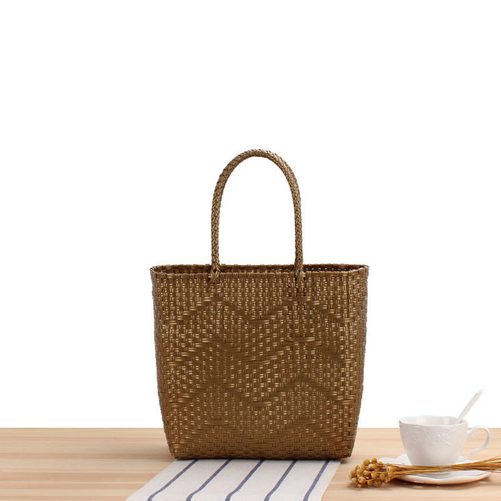 Robust Shopping Bag Made of Woven Synthetic Material Kalsten
