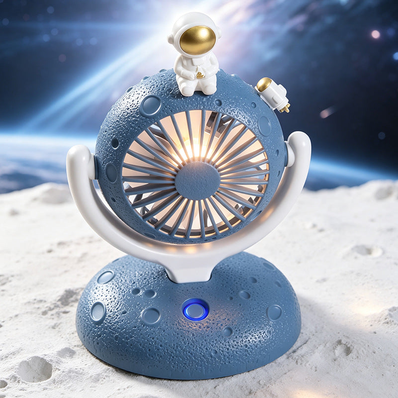 Women Portable USB Desk Fan with Creative Astronaut Design Kalsten