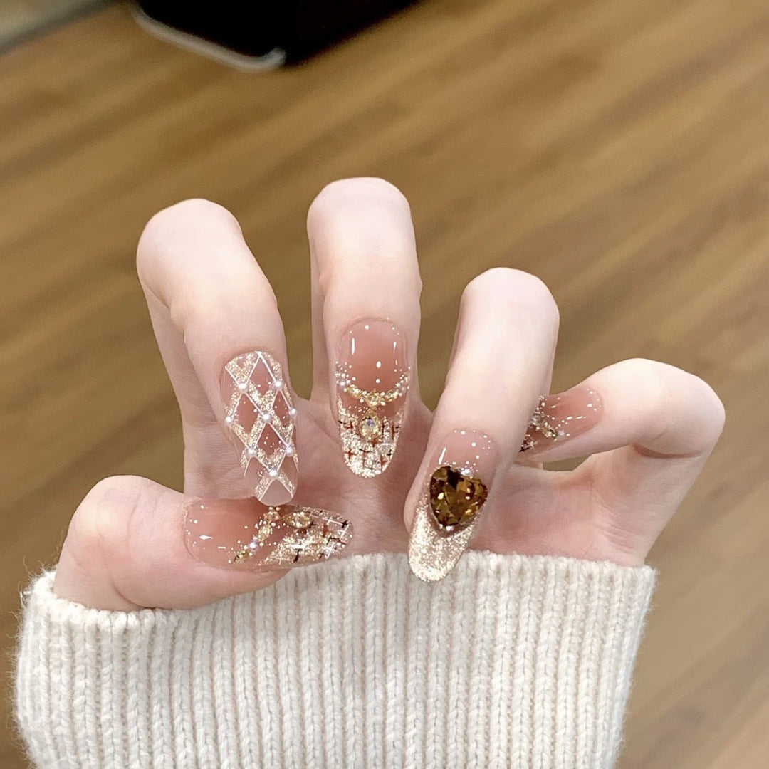 Premium Ocean-Inspired Press-On Nail Extensions Kalsten