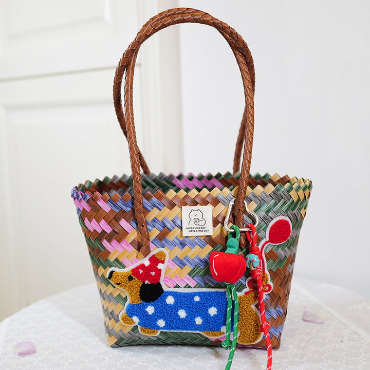 Handmade basket bag Kalsten