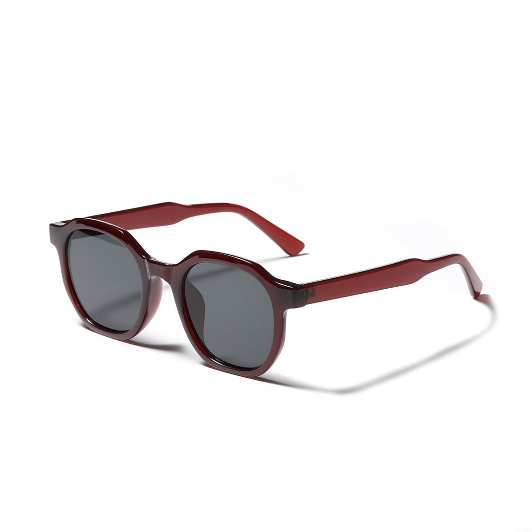 Women's stylish sunglasses with clear frame and polarized lenses Kalsten
