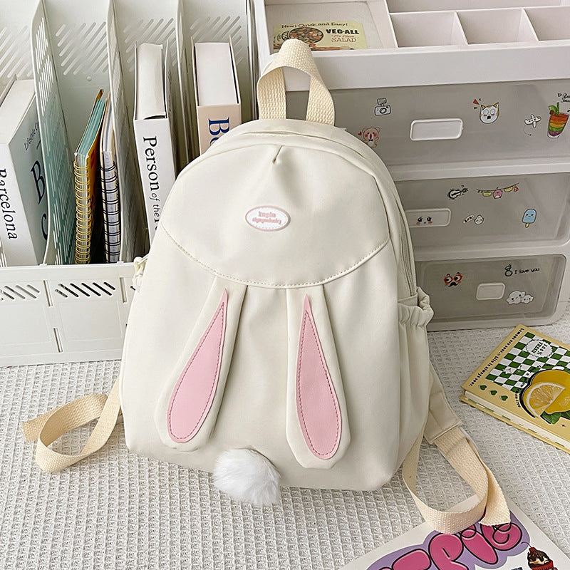 Cute Bunny-Ears School Backpack