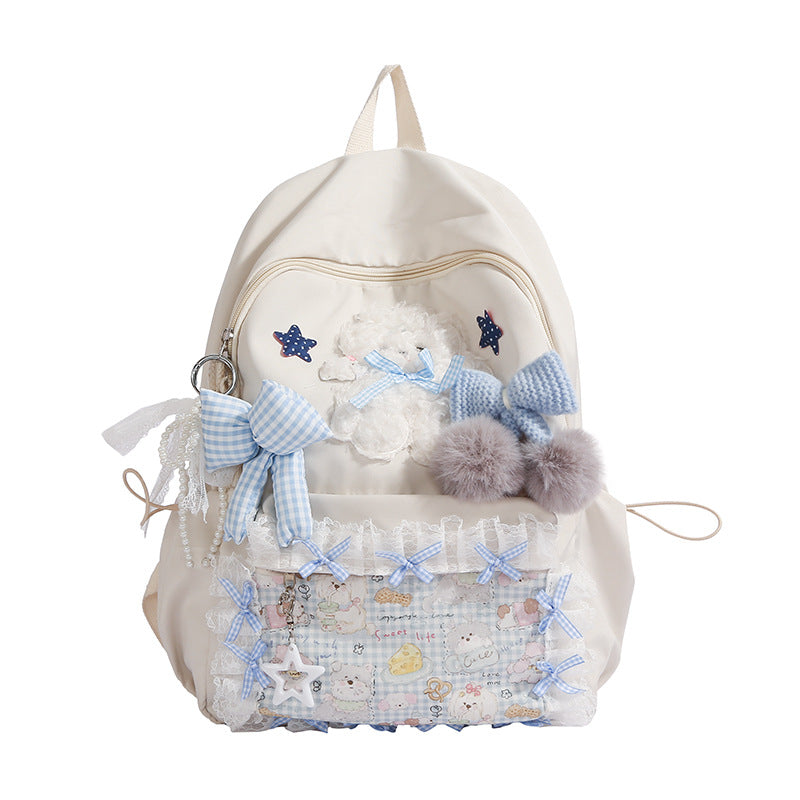 Decorative Plush Backpack Kalsten