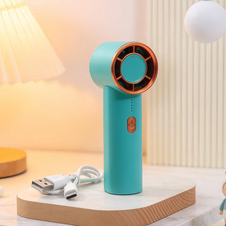 Women Portable Mini Hand Fan with USB Charging Function and Powerful Air Circulation Kalsten