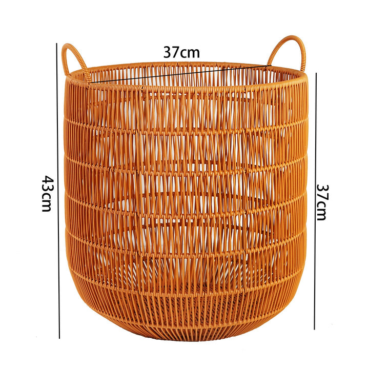 Women Stylish Storage Basket with Open Handles Kalsten