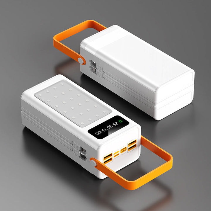 portable power bank with integrated LED light and digital display Kalsten