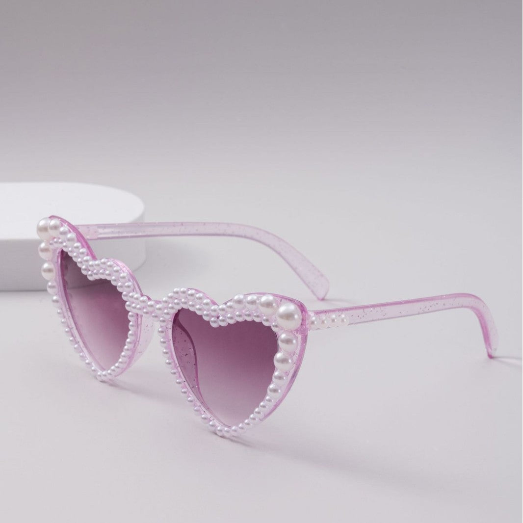 Women’s Designer Sunglasses with Pearl Frame by Kalsten