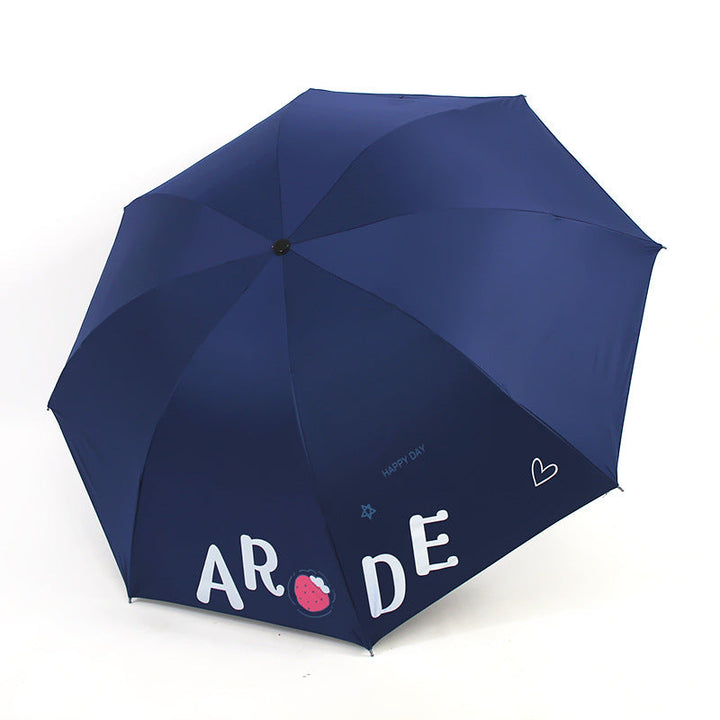 Women's Foldable Umbrella with Cheerful Design Kalsten