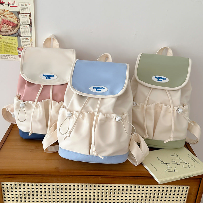 Casual Drawstring Closure School Backpack Kalsten