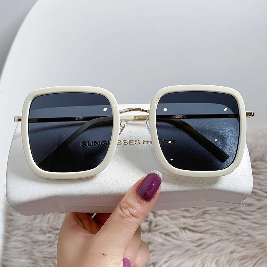 Women's sunglasses with square frame and polarized lenses Kalsten