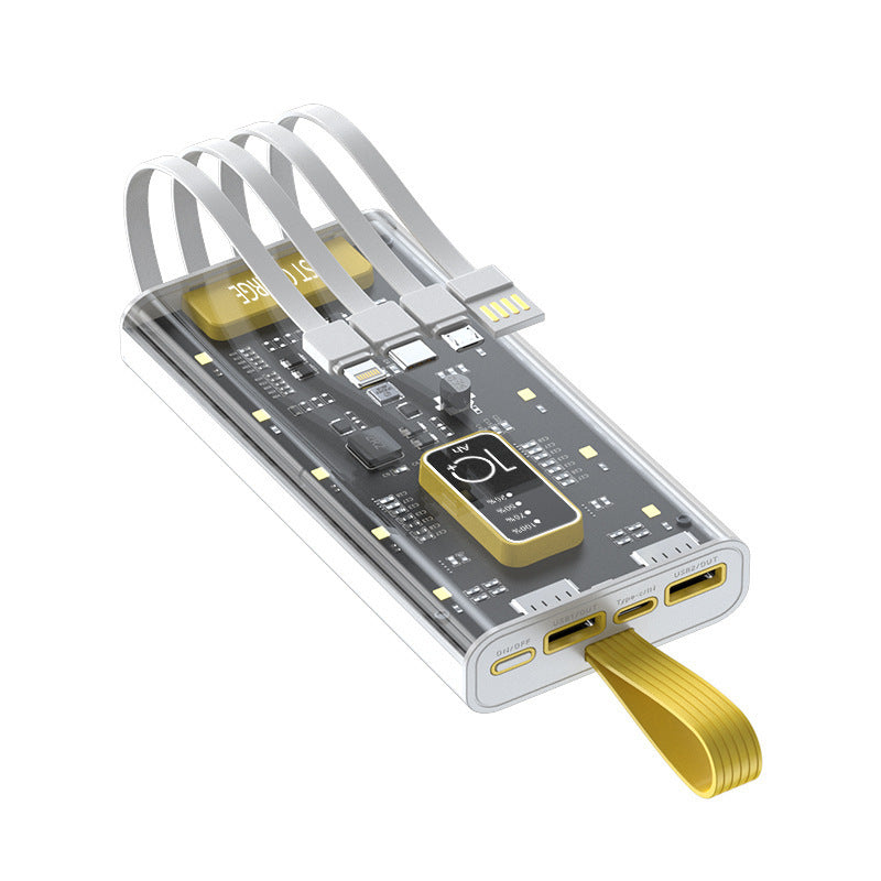 Portable power bank with powerful fast charging technology and intelligent battery level display Kalsten