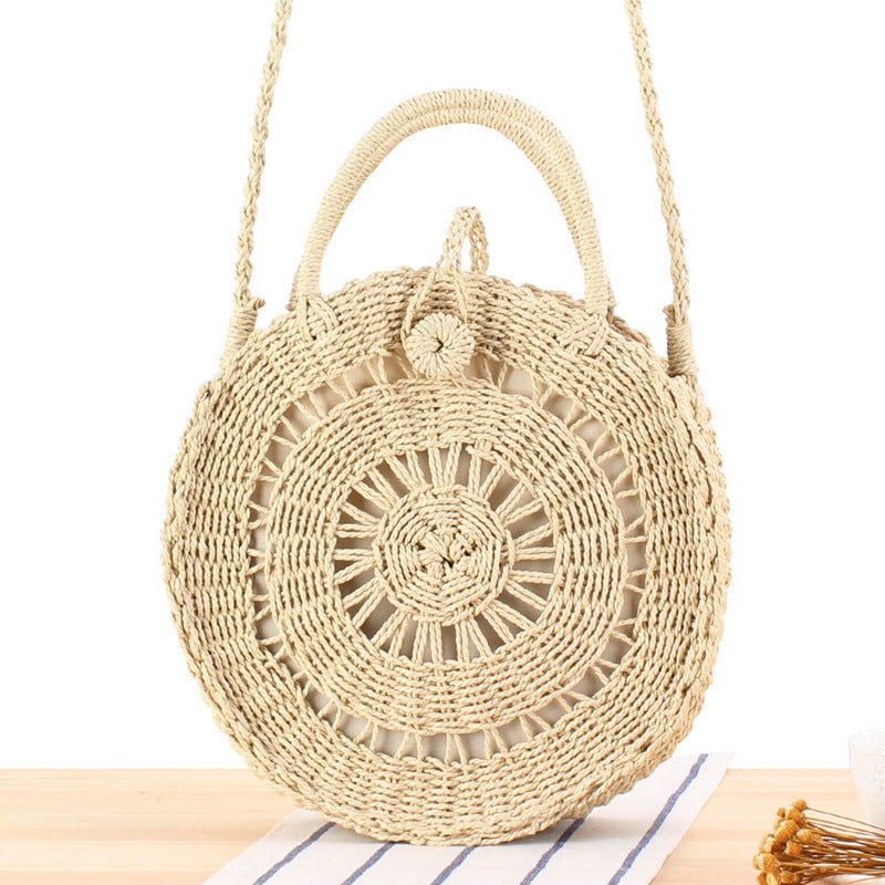 Round Bast Crossbody Bag with Practical Lining Kalsten