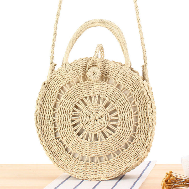 Round Bast Crossbody Bag with Practical Lining Kalsten