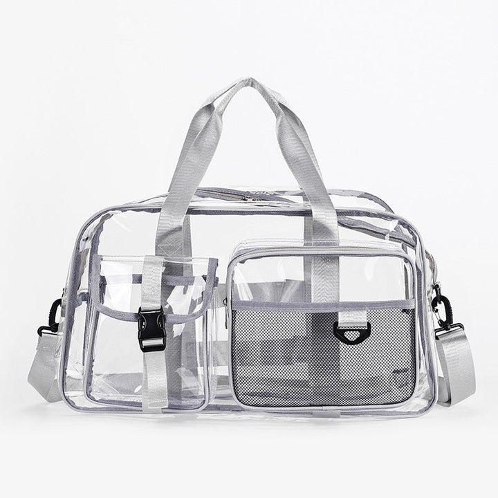 Transparent sports bag with multifunctional compartments Kalsten