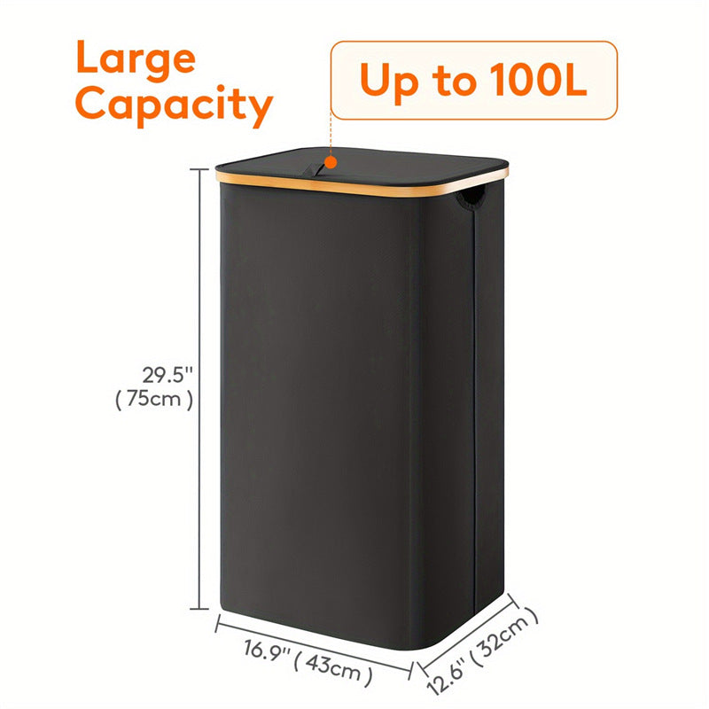 Laundry separation system with practical carrying handles and removable inner bag Acalora