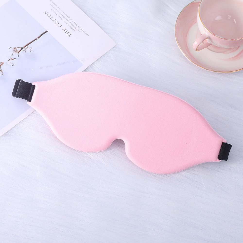Unisex nan ergonomic 3D sleep mask with contoured eye cavities and adjustable comfort band Kalsten