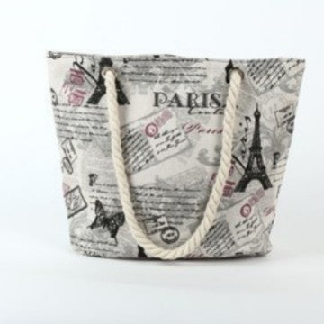 Beach bag with maritime shell motif Kalsten
