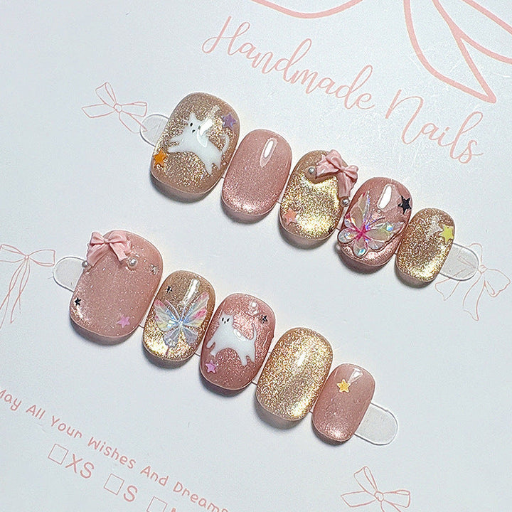 Fashionable Press-On Nails Kalsten