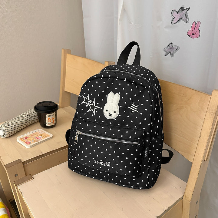 Fun Polka Dot Character Backpack